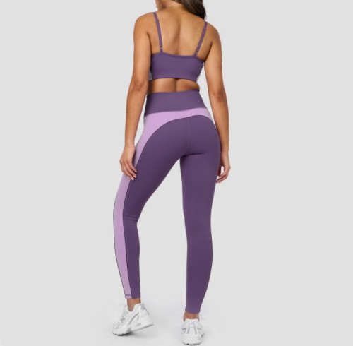 Women Fitness Yoga Set Manufacturer | Color Block Yoga Sportswear Suppliers