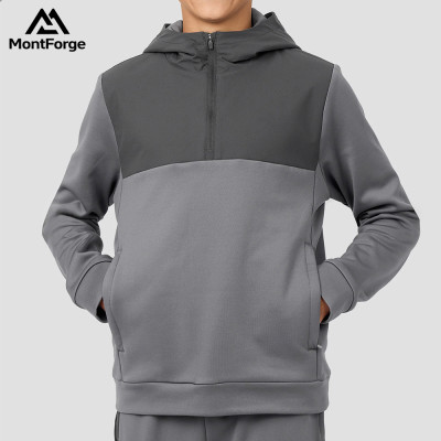 Thick Fleece Drop Shoulder Plain Men Hoodies Manufacturer | High Quality Custom Blank Cotton Hoodie