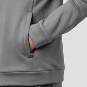 Thick Fleece Drop Shoulder Plain Men Hoodies Manufacturer | High Quality Custom Blank Cotton Hoodie
