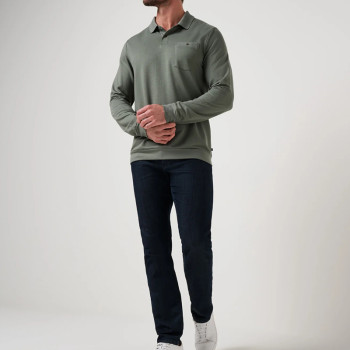 Business Casual Long Sleeve Polo for Men | Factory Direct Customization & Wholesale