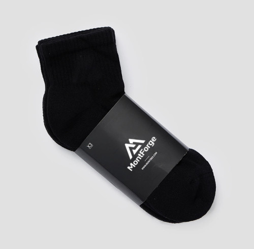 custom sock manufacturer | Unisex Adults Polyester Black White Grey Plain Solid Socks