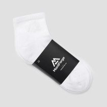 custom sock manufacturer | Unisex Adults Polyester Black White Grey Plain Solid Socks