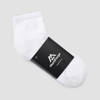 custom sock manufacturer | Unisex Adults Polyester Black White Grey Plain Solid Socks