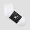 custom sock manufacturer | Unisex Adults Polyester Black White Grey Plain Solid Socks