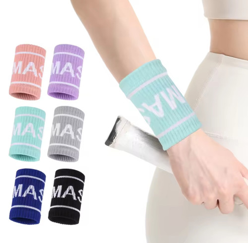 custom wrist support with logo manufacturer | Sweat Unisex Wristbands Gym