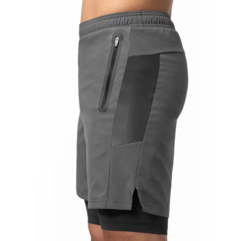 Wholesale Custom 2-in-1 Shorts | Compression Gym Shorts Supplier