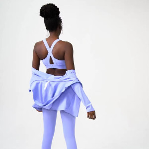 Custom Nylon Running Jacket Manufacturer | Spandex Women's Gym Clothing supplier