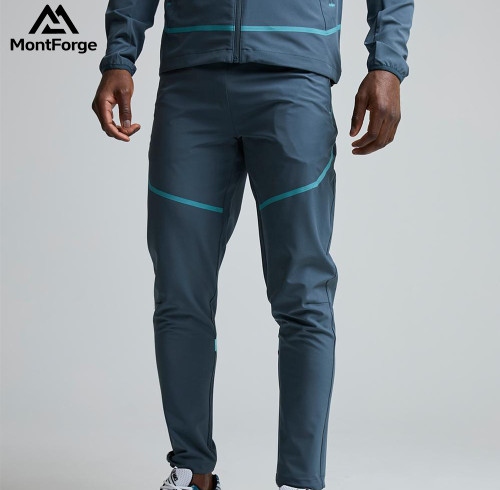 Woven Running Pant Own Factory| Drawstring 92% Polyester 8% Elastane Wholesale Joggers For Men