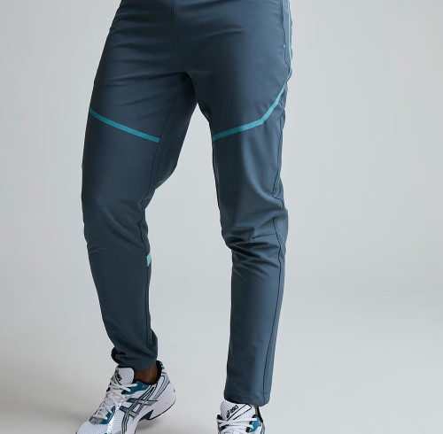 Woven Running Pant Own Factory| Drawstring 92% Polyester 8% Elastane Wholesale Joggers For Men