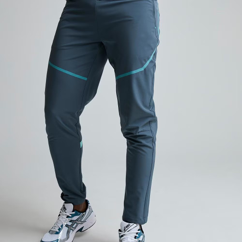 Woven Running Pant Own Factory| Drawstring 92% Polyester 8% Elastane Wholesale Joggers For Men