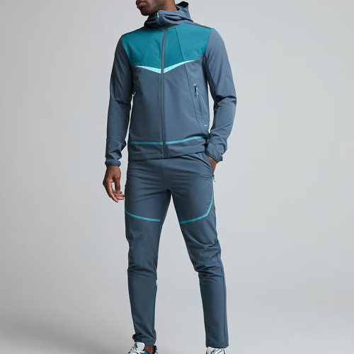 Woven Running Pant Own Factory| Drawstring 92% Polyester 8% Elastane Wholesale Joggers For Men