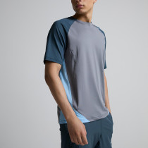 Short Sleeve Performance Tee Wholesale | Polyester Spandex Color Mixed Custom T-Shirts For Men