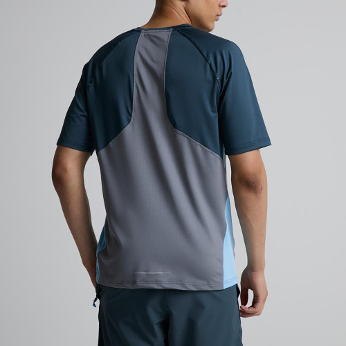 Short Sleeve Performance Tee Wholesale | Polyester Spandex Color Mixed Custom T-Shirts For Men