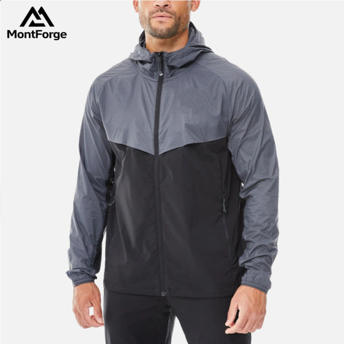 Custom Logo Windbreaker Jacket Manufacturer  | Men Lightweight Outdoor Jacket Supplier