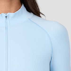 Custom Nylon Sports Jacket Manufacturer |Women's Yoga Gym Fitness supplier