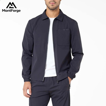 Wholesale Custom Collared Zip Jackets | Lightweight Casual Jacket Supplier