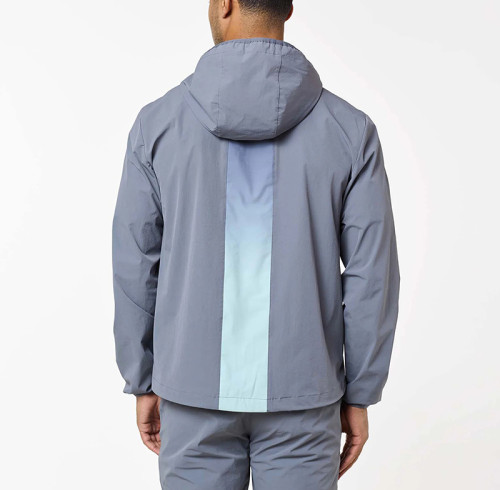 Custom Hooded Wind Jacket | Water-Resistant Hiking Jacket Manufacturer