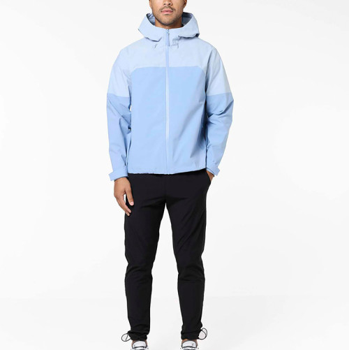 Wholesale Custom Color-Block Softshell Jackets | Wind-Resistant Outdoor Jacket Supplier