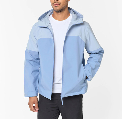 Wholesale Custom Color-Block Softshell Jackets | Wind-Resistant Outdoor Jacket Supplier