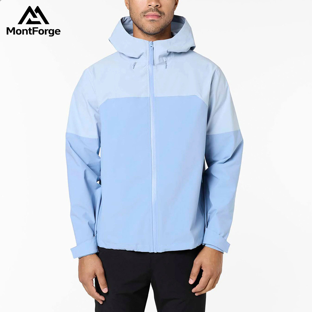 Wholesale Custom Color-Block Softshell Jackets