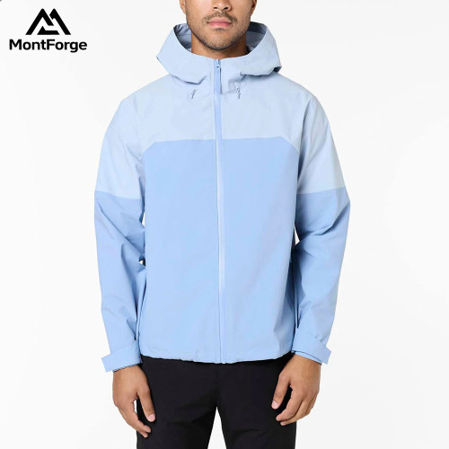 Wholesale Custom Color-Block Softshell Jackets | Wind-Resistant Outdoor Jacket Supplier