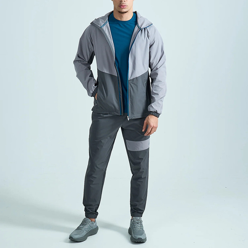 OEM Contrast Zip Wind Jackets 