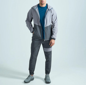 Wholesale Adjustable Hood Wind Jackets | Custom Logo Athletic Jacket Supplier