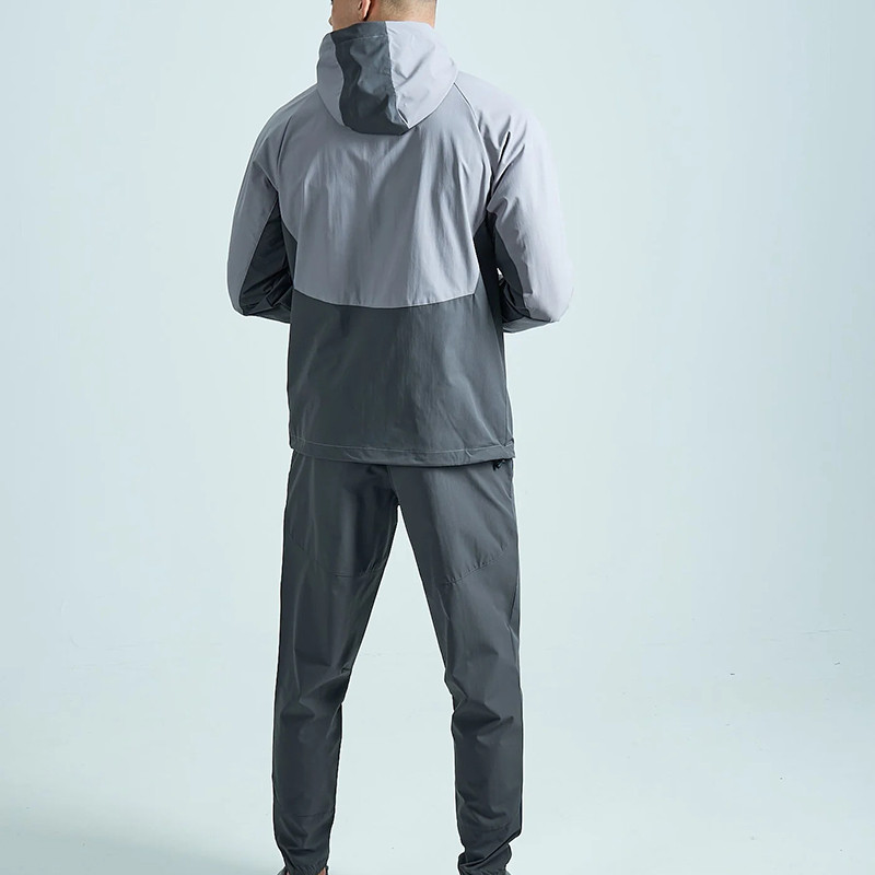 Wholesale Adjustable Hood Wind Jackets