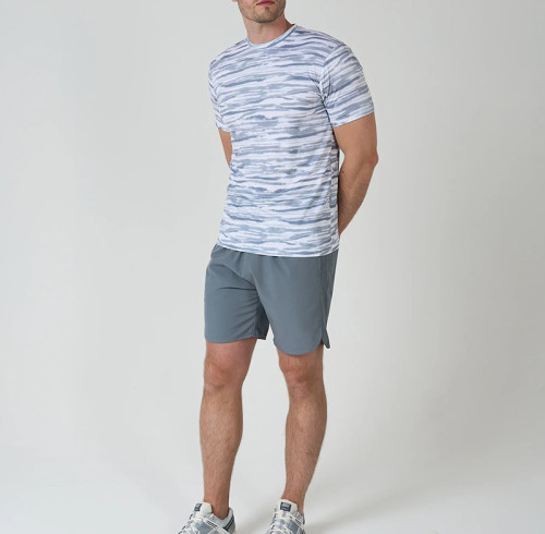 Bulk Men's Performance Workout Sets | Custom Breathable T-Shirt & Shorts Set