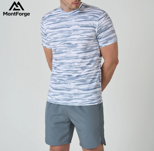 Bulk Men's Performance Workout Sets | Custom Breathable T-Shirt & Shorts Set