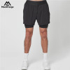 Men Fitness 2 IN 1 Sports Shorts Supplier | Summer Gym Shorts Manufacturer
