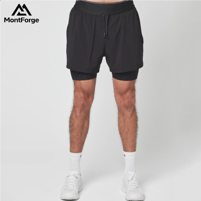 Men Fitness 2 IN 1 Sports Shorts Supplier | Summer Gym Shorts Manufacturer