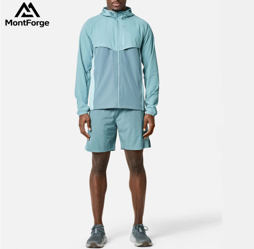 Men Shorts Tracksuit Set Manufacturer | Lightweight Outdoor Tracksuit Factory