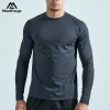Wholesale Slim-Fit Active Long Sleeves | Custom Logo Gym Shirts Supplier