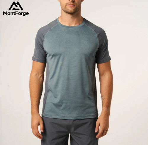 Custom Men Sports T Shirt Manufacturer | Lightweight Polyester Workout T-Shirts Supplier