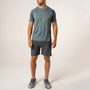 Custom Men Sports T Shirt Manufacturer | Lightweight Polyester Workout T-Shirts Supplier