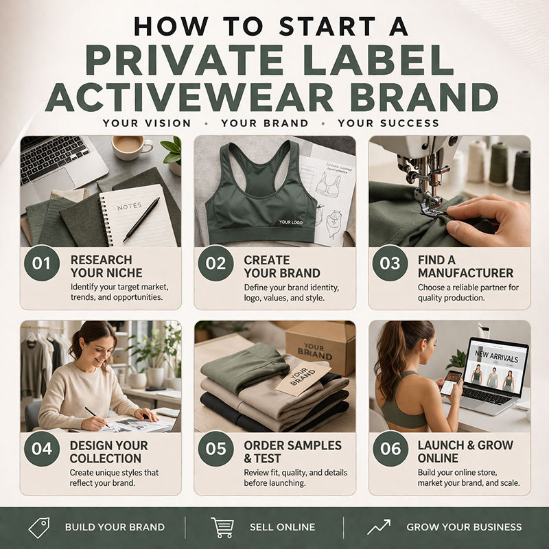 How to Start a Private Label Activewear Brand