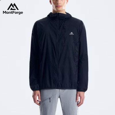 Custom windbreaker jacket​ Manufacturer | Men's windbreake Jacket Black