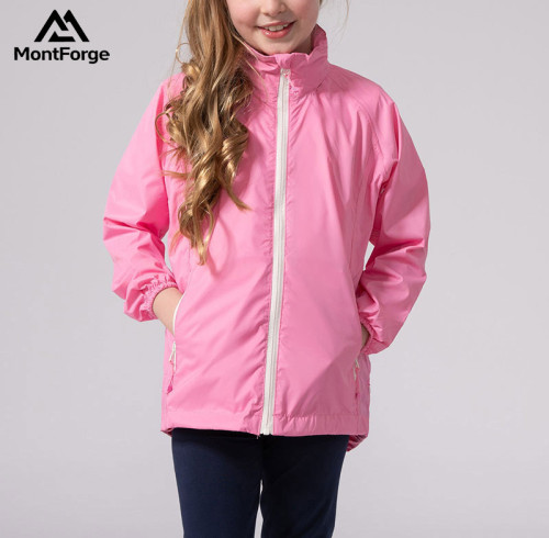 Custom waterproof jackets Manufacturer | Custom Mini Packable Waterproof Kids Jacket