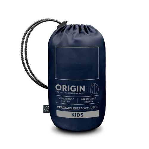 waterproof jacket custom logo Manufacturer | Custom packable lightweight Kids Jacket