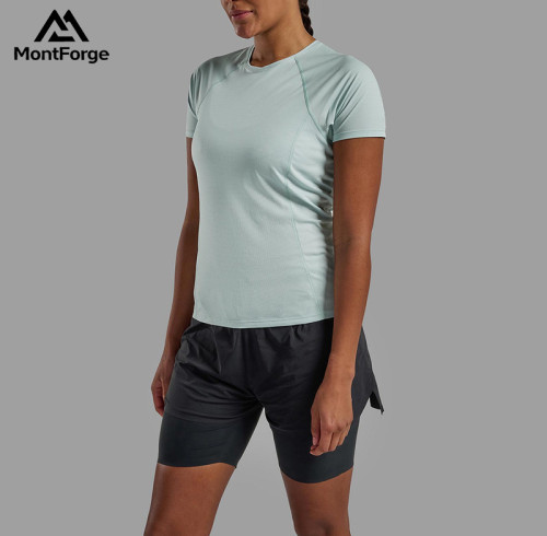 Custom Women's Nano T-Shirt Manufacturer | Private Label Breathable Sportswear Manufacturer