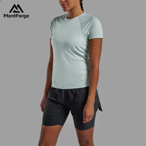 Custom Women's Nano T-Shirt Manufacturer | Private Label Breathable Sportswear Manufacturer