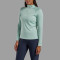 Custom Women's 1/4 Zip Long Sleeve Running Shirt | Wicking Raglan Sleeve Base Layer