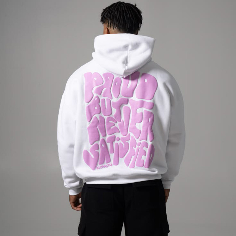 Custom Bubble Letter Hoodies: Personalize Your Style with Puff Print & Embroidery