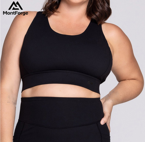 Custom Plus Size Sports Bra Manufacturer | Shockproof High Support Yoga & Fitness Bra Supplier