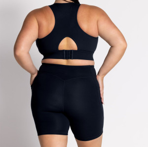 Custom Plus Size Sports Bra Manufacturer | Shockproof High Support Yoga & Fitness Bra Supplier