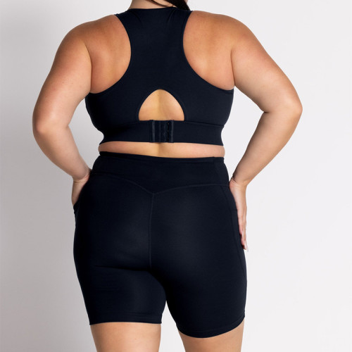 Custom Plus Size Sports Bra Manufacturer | Shockproof High Support Yoga & Fitness Bra Supplier