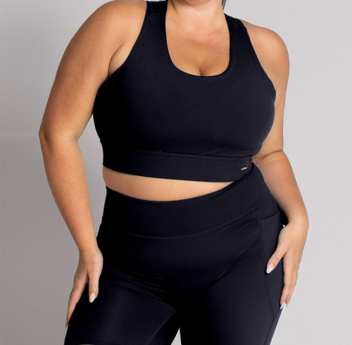 Custom Plus Size Sports Bra Manufacturer | Shockproof High Support Yoga & Fitness Bra Supplier