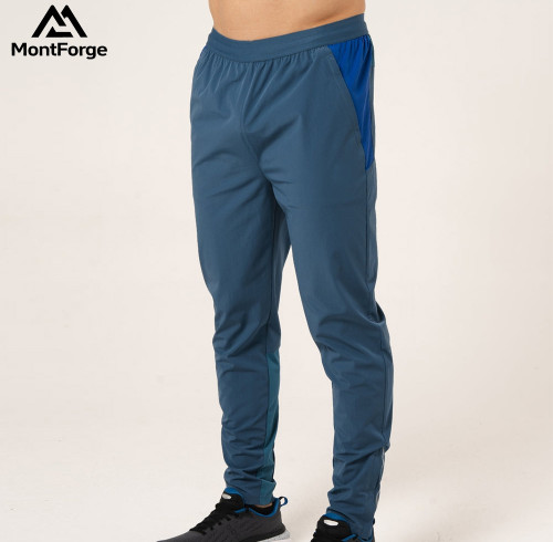 Gym Workout Track Pants Factory | Comfortable Slim Fit Tapered Sweatpants Jogging Pants With Zipper Pockets