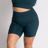 Custom Plus Size Yoga Wear Manufacturer | High Support Sports Bra & Sculpt Shorts Set Supplier